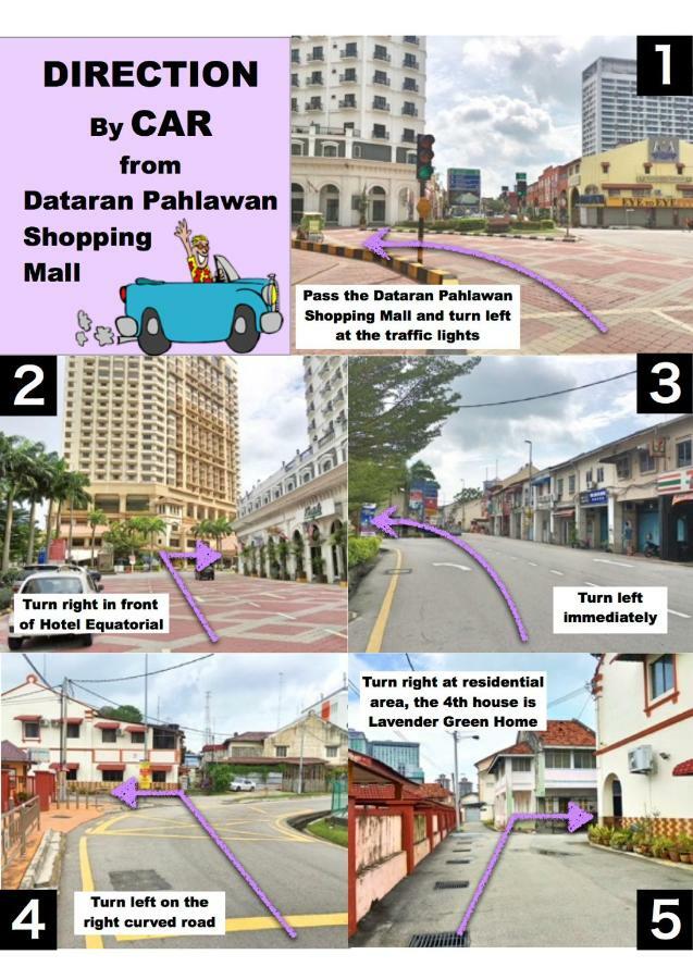 ลาเวนเดอร์ กรีนโฮม มาละกา Hotel Malacca ภายนอก รูปภาพ